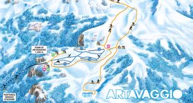 Loipenplan Piani di Artavaggio