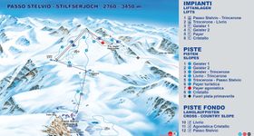 Loipenplan Stilfser Joch
