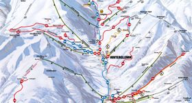 Loipenplan Saalbach Hinterglemm