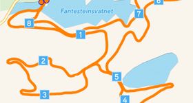 Loipenplan Sognefjellet