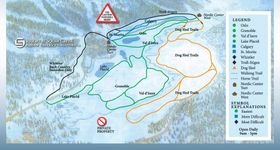 Loipenplan Squaw Creek Nordic Center