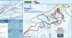 Loipenplan Val Gardena Gröden