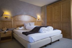 Beautiful view from the rooms, on Fassa valley