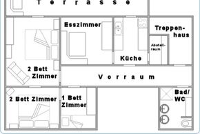 layout apartment no 1