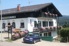 Gaestehaus am Berg in summer