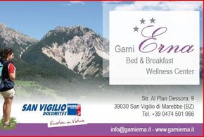 General information about your stay at Garni Erna Bed & Breakfast