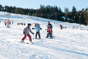 Übungen am Forsthaus Piste