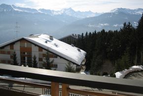 Panoramablick vom Balkon