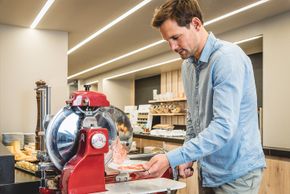 regionales Frühstücksbuffet