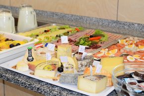 Buffet im Panoramarestaurant