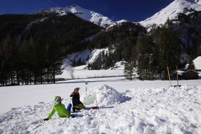Winterspaß ab der Haustüre
