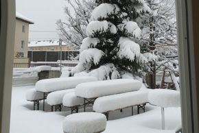 Lindenhof Bad Gastein Terrasse
