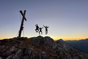 Sonnenaufgang auf Col Bechei
