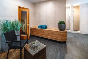 Wohlfühlbereich mit Sauna