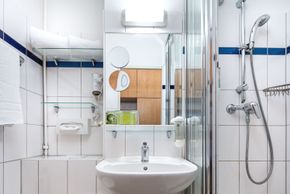 kleines Bad im Classic Zimmer