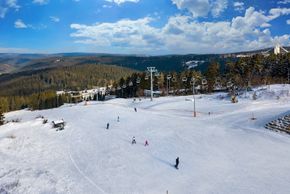 Skipiste in Oberhof