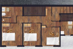 Raumaufteilung Etage 02