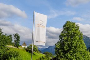 Blick von der Terrasse nach Hinterstein