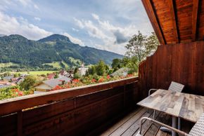 Blick vom Südbalkon auf das Imberger Horn