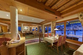 Speisesaal Alpenhotel Tirolerhof in Neustift