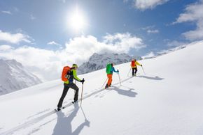 Skitouren vom Feinsten - Adrenalin pur