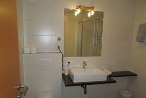 Badezimmer in der Ferienwohnung
