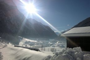 Talblick direkt von Nufels