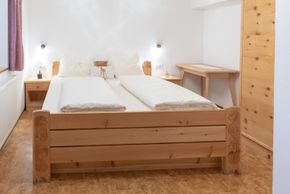 Schlafzimmer Ferienwohnung 2/3 Personen