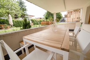 Familienappartement Gartenzugang und Terrasse