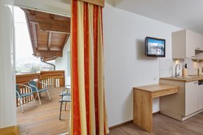 Balkon / Wohnbereich Appt. 1 & 3