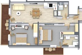 Appt. 2 & 4 Grundriss