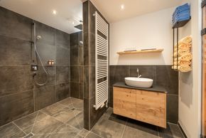 Sanitärbereich Wellness-Oase Appartement Vorderlengau