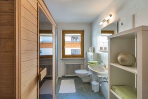 Dusche, WC, Infrarot Galzig