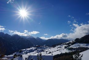 Aussicht Balkon Rosenhof
