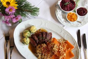 Hirschmedaillons vom Feinsten