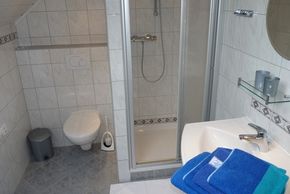 Badezimmer Appartment 1