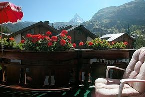 Wunderschöner Blick auf das Matterhorn