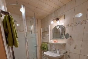 Badezimmer der Ferienwohnung 