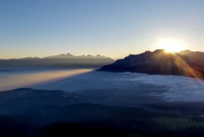 Sonnenaufgang am Weißhorn