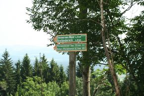 Wanderweg in direkter Nähe