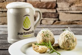 Knödel, typisches Südtiroler Gericht