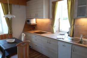 Neue Küche MARION in der Cesa Rabanser Apartments in St.Ulrich/Gröden