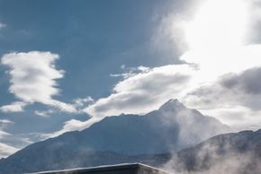 Infitity Pool die berge lifestyle hotel Sölden