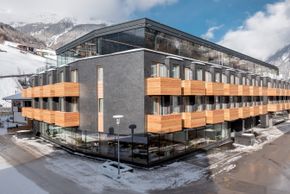 Außenansicht die berge lifestyle hotel Sölden