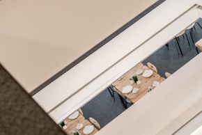 Atrium mit Blick die berge lifestyle hotel Sölden