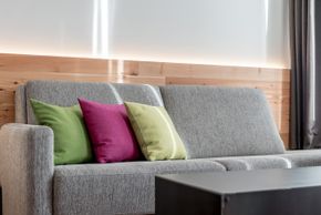 Sitzecke Doppelzimmer L die berge lifestyle hotel Sölden