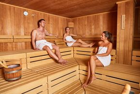 Finnische Sauna im Sport Spa