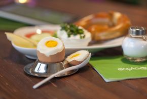 Am vitalen Frühstücksbuffet wird jeder fündig