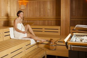 Finnische Sauna im Sport Spa