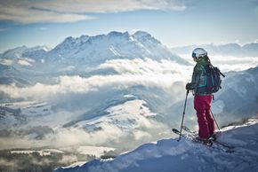 Landschaft Winter Saalbach-Hinterglemm